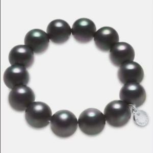 Tah Pearl 14 mm Elastic Bracelet Charter Club
